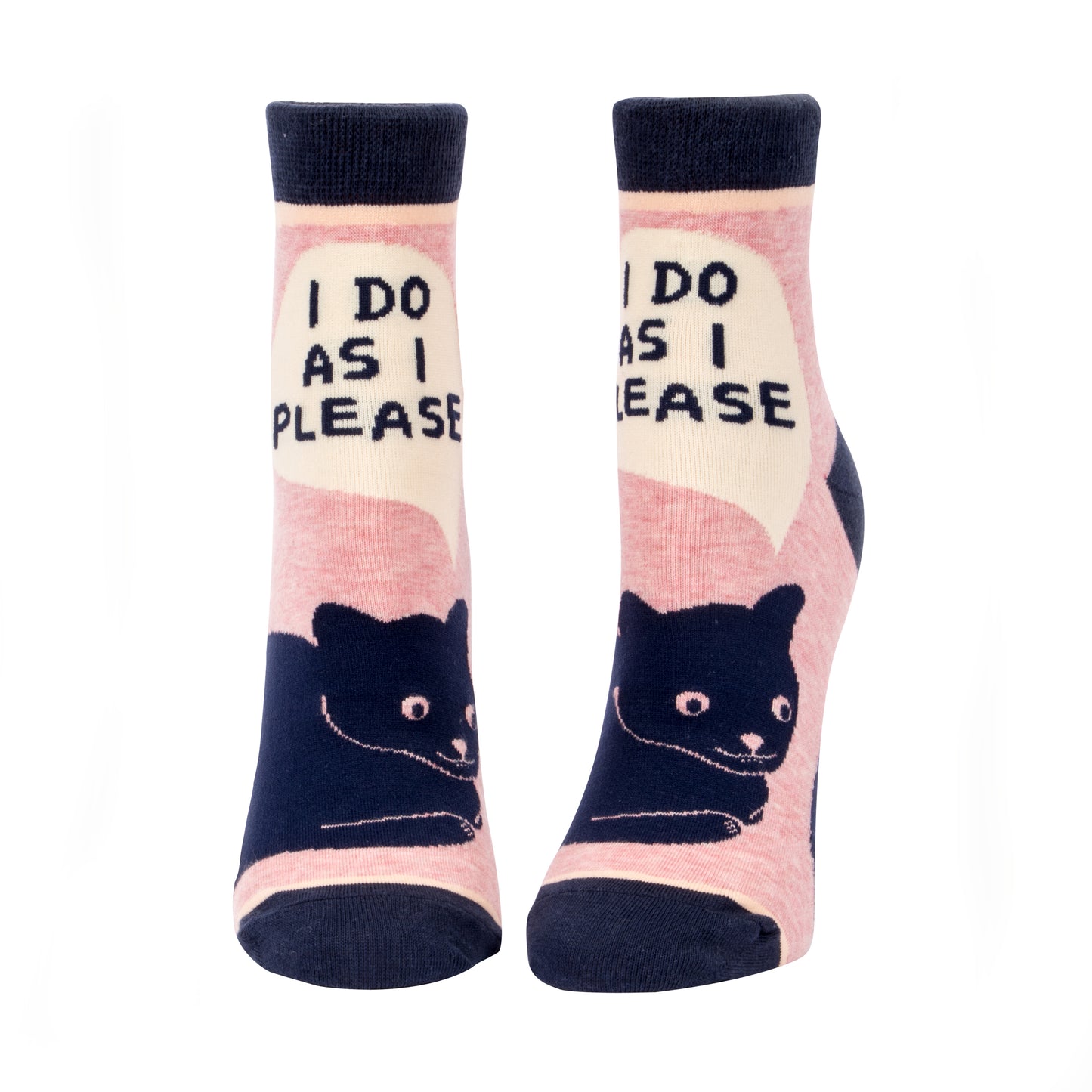 Blue Q | Women's Ankle Socks | I do As I Please