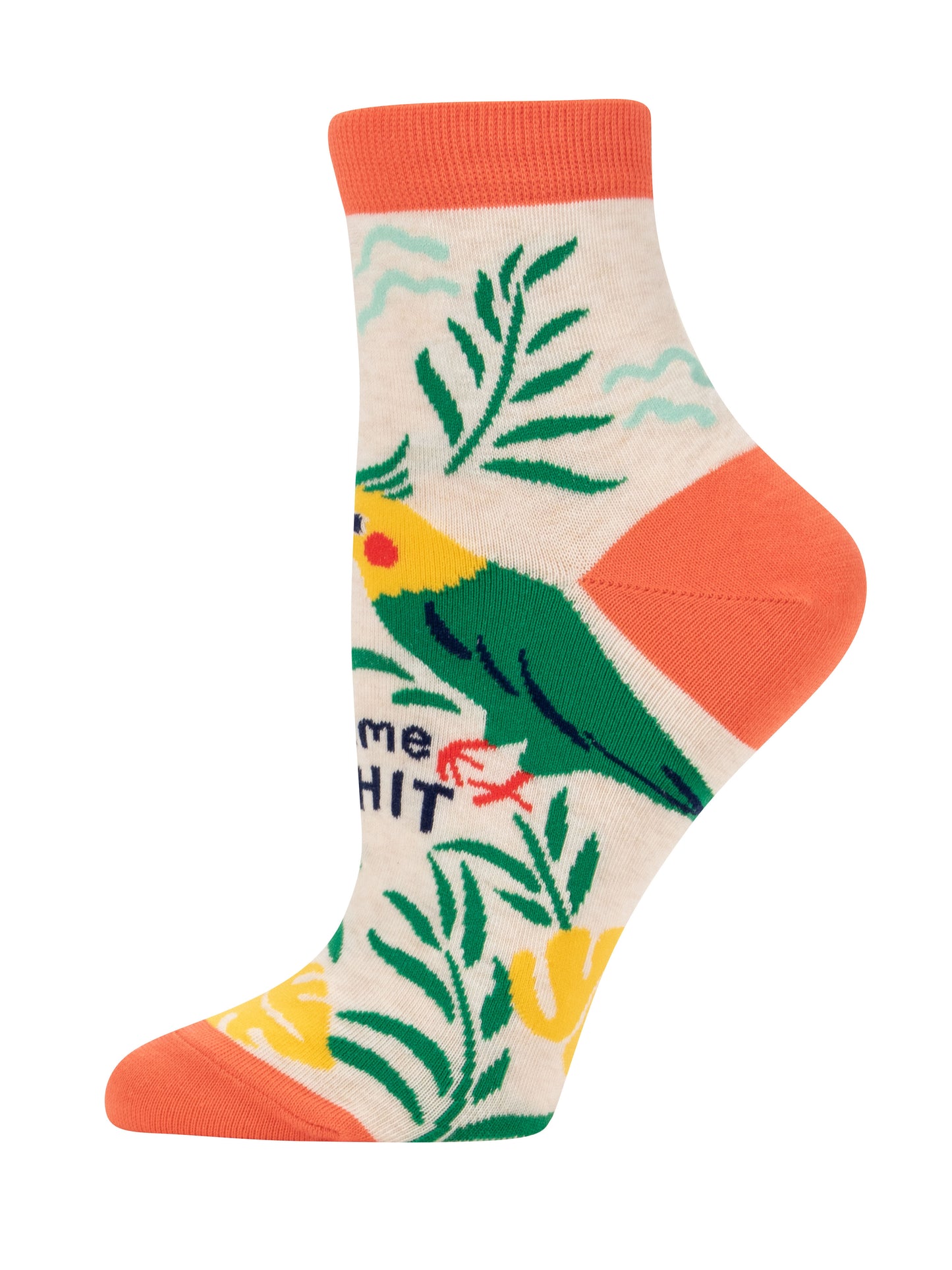 Blue Q | Women's Ankle Socks | Let's Talk Some Shit