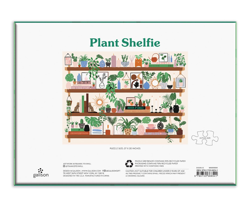 Jigsaw Puzzle | 1000 pieces | Plant Shelfie