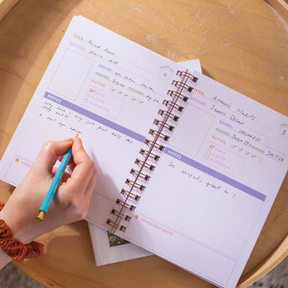 Good Tuesday | Reading Journal | Deckchair Stripe