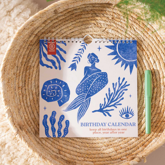 Good Tuesday | Birthday Calendar | Ocean Mermaid