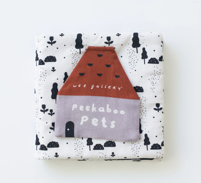 Baby's First Crinkle Peek-a-Book | Peekaboo Pets
