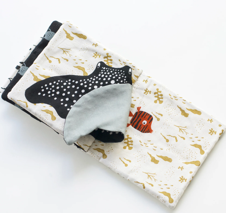 Baby's First Crinkle Peek-a-Book | Peekaboo Ocean