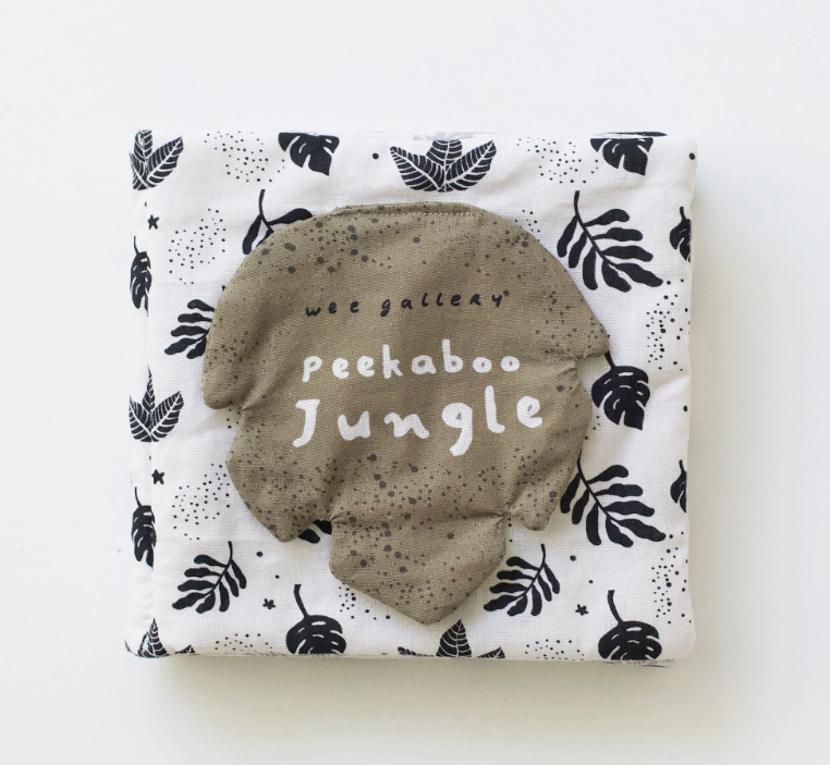 Baby's First Crinkle Peek-a-Book | Peekaboo Jungle