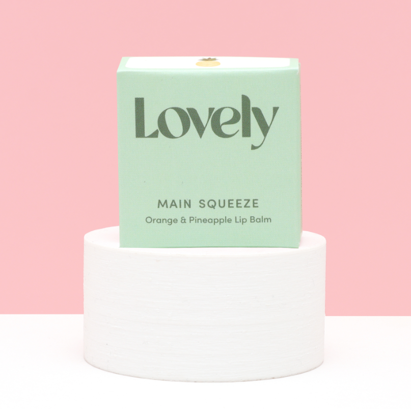 Lovely Skincare | Lip Balm | Main Squeeze - Orange & Pineapple