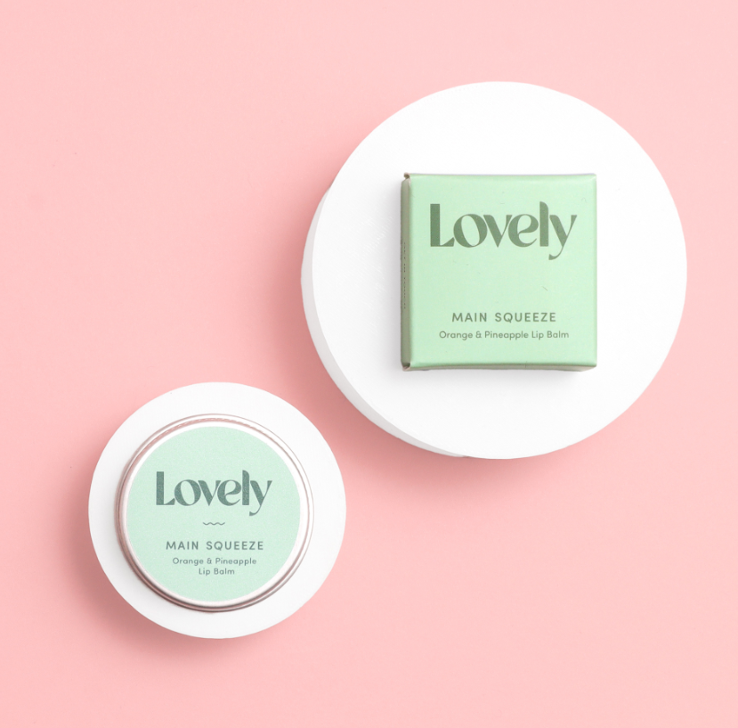 Lovely Skincare | Lip Balm | Main Squeeze - Orange & Pineapple
