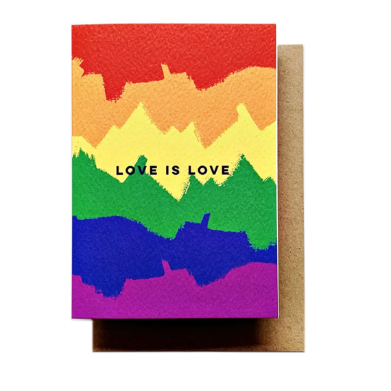 Greetings Card | "Love is Love"
