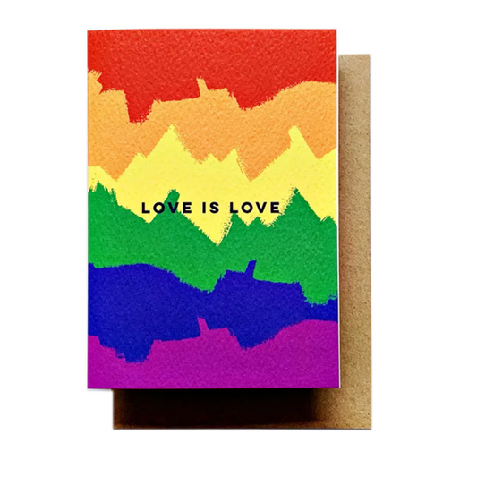 Greetings Card | "Love is Love"