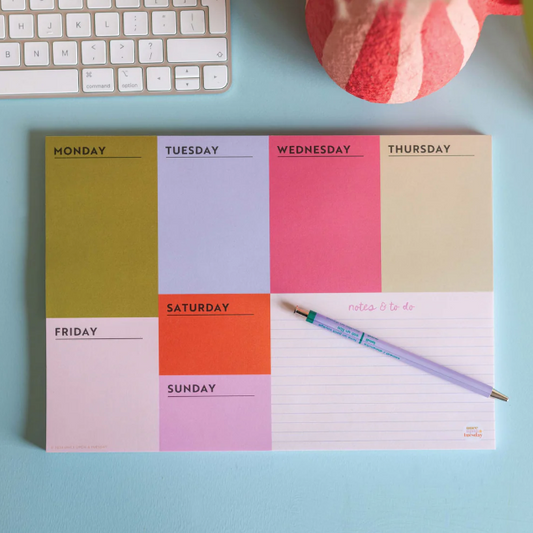Good Tuesday | A4 Weekly Planner Pad | Block My Life