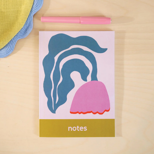 Good Tuesday | A5 Notebook | Curved Fleur