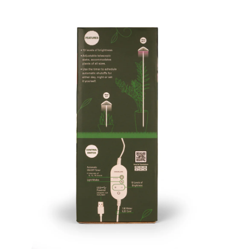 Kikkerland | Mushroom Grow Light
