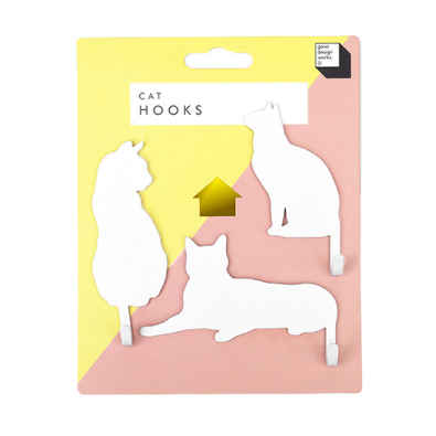 Good Design Works | Cat Hooks x 3