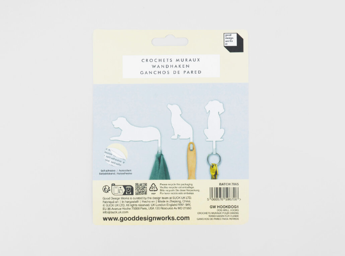 Good Design Works | Dog Hooks x 3