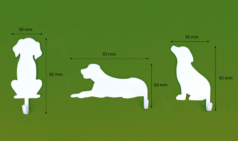 Good Design Works | Dog Hooks x 3