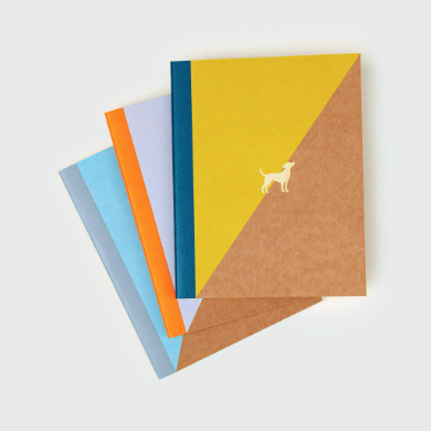 Good Design Works | Dog Notebooks x 3