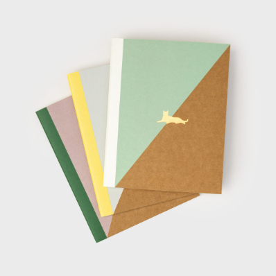 Good Design Works | Cat Notebooks x 3