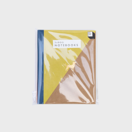 Good Design Works | Dog Notebooks x 3
