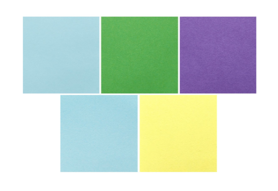 Rico | Paper Poetry | Mixed Origami Paper | 5 x 5cm