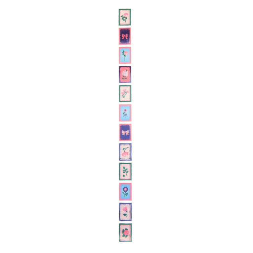 Rico | Paper Poetry | Mini Sticker Roll | La Vie En Rose Stamps