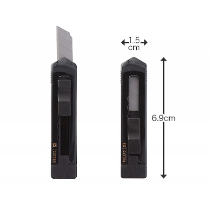 Midori | XS Compact Cutter | Black