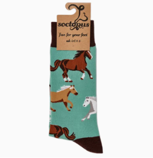 Socktopus | Womens Socks | Horses