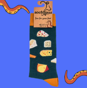 Socktopus | Cheesy Feet | L UK 9-12