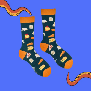Socktopus | Cheesy Feet | L UK 9-12
