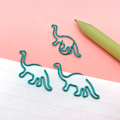 Neon Magpie | Paperclips | A Dozen Dinosaurs