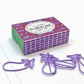 Neon Magpie | Paperclips | A Dozen Aubergines