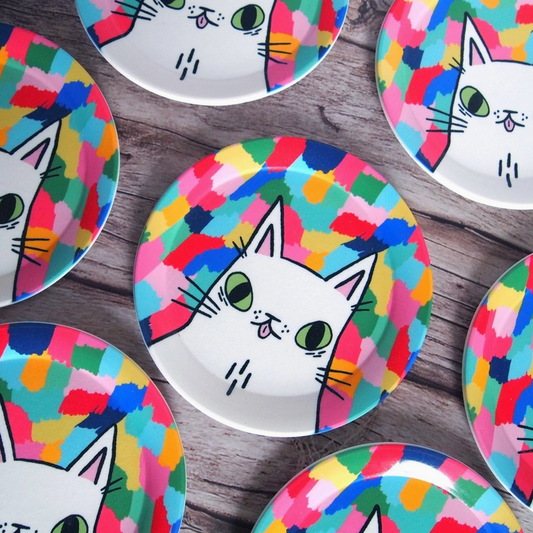 I Like Cats | Colourful Cat Jewellery Trinket Dish