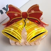 Hair Claw | Christmas | Bells