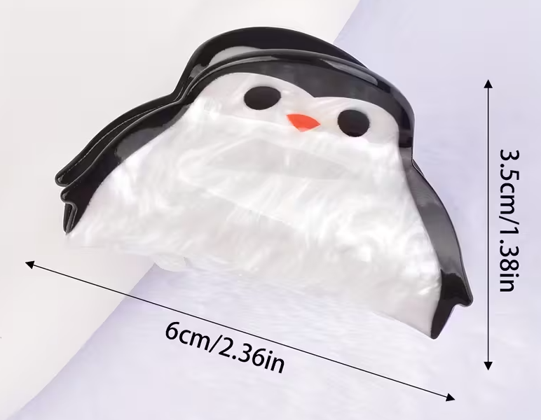 Hair Claw | Penguin
