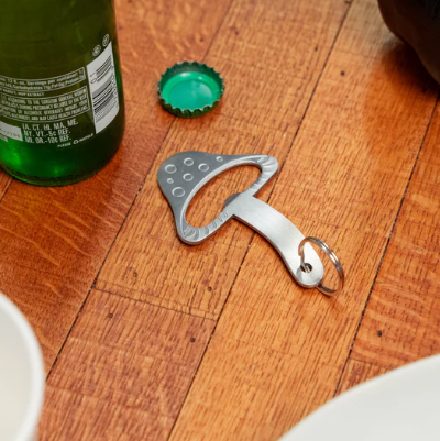 Kikkerland | Mushroom Keychain Bottle Opener