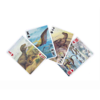 Kikkerland | Dinosaur 3D Playing Cards