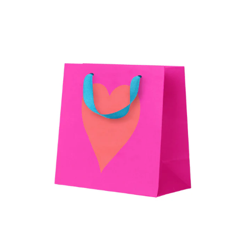 Gift Bag | Small | Neon Heart