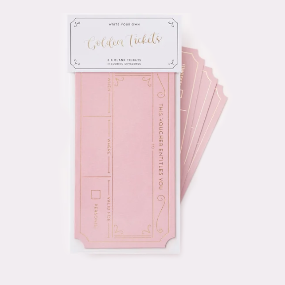 Another Loop | Blank Gift Voucher 3 Pack | Pink