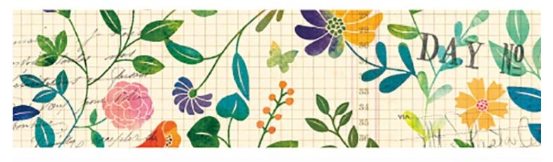 mt ex | Washi Tape | Watercolor Flower