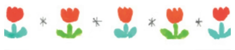 mt X Makoto Matsubayashi | Washi Tape | Tulip