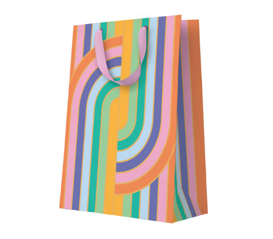 Ohh Deer | Large Gift Bag | Rainbow Arcs