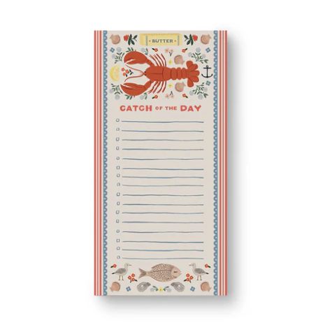 Rifle Paper Co. | Listpad | Catch of the Day