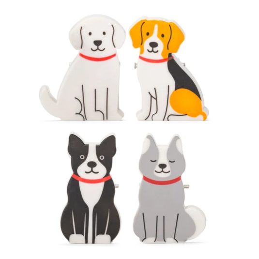 Kikkerland | Happy Pup Bag Clips