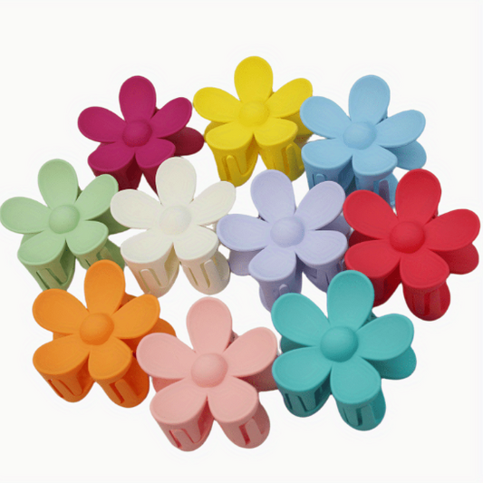 🧡 Hair Claw Large Flowers