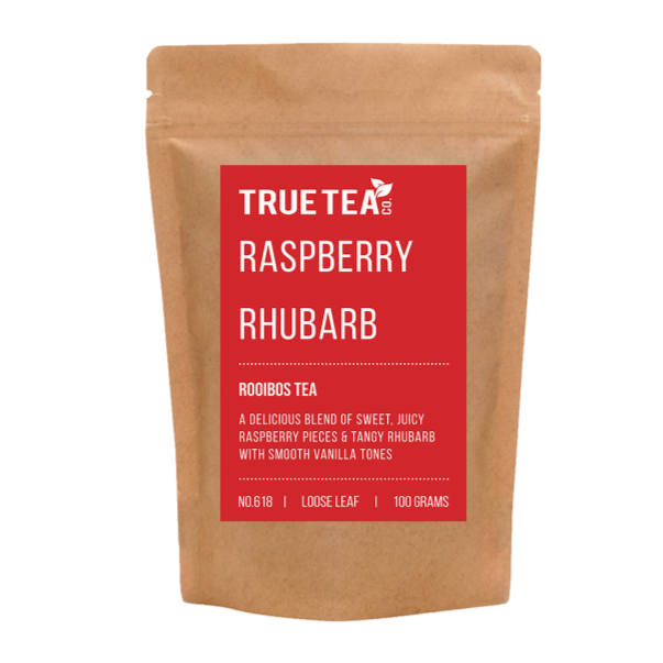 True Tea | Loose Leaf Rooibos Tea | Raspberry Rhubarb