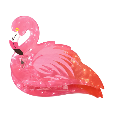 Hair Claw | Flamingo