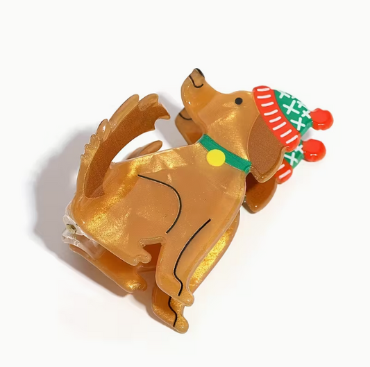 Hair Clip | Christmas | Dog