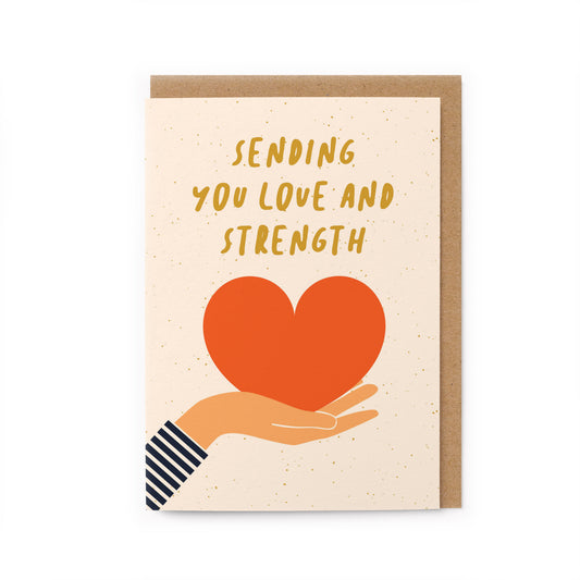 Greetings Card | "Sending Love & Strength"