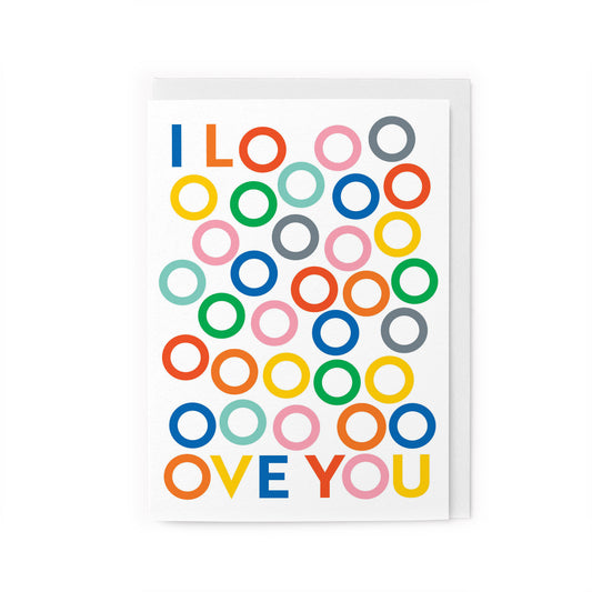 Greetings Card | "I Love You"