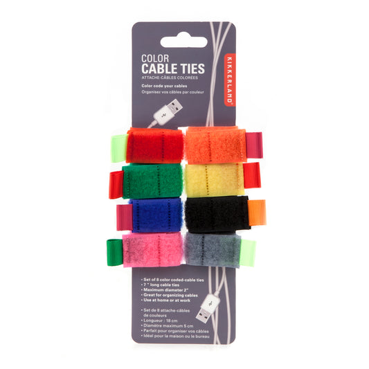 Kikkerland | Colour Cable Ties