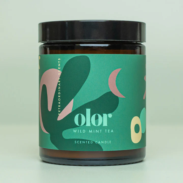 Olor | Jar Candle | Wild Mint Tea