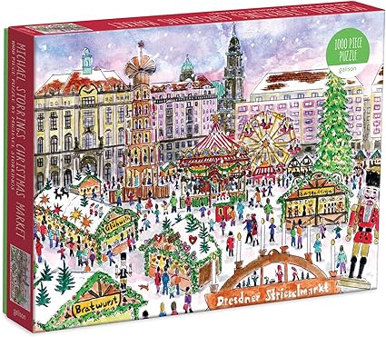 Jigsaw | 1000 Pieces | Michael Storrings Christmas Market